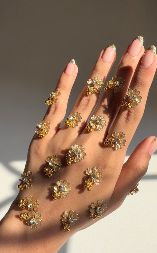 Gungroo Floral Mehndi